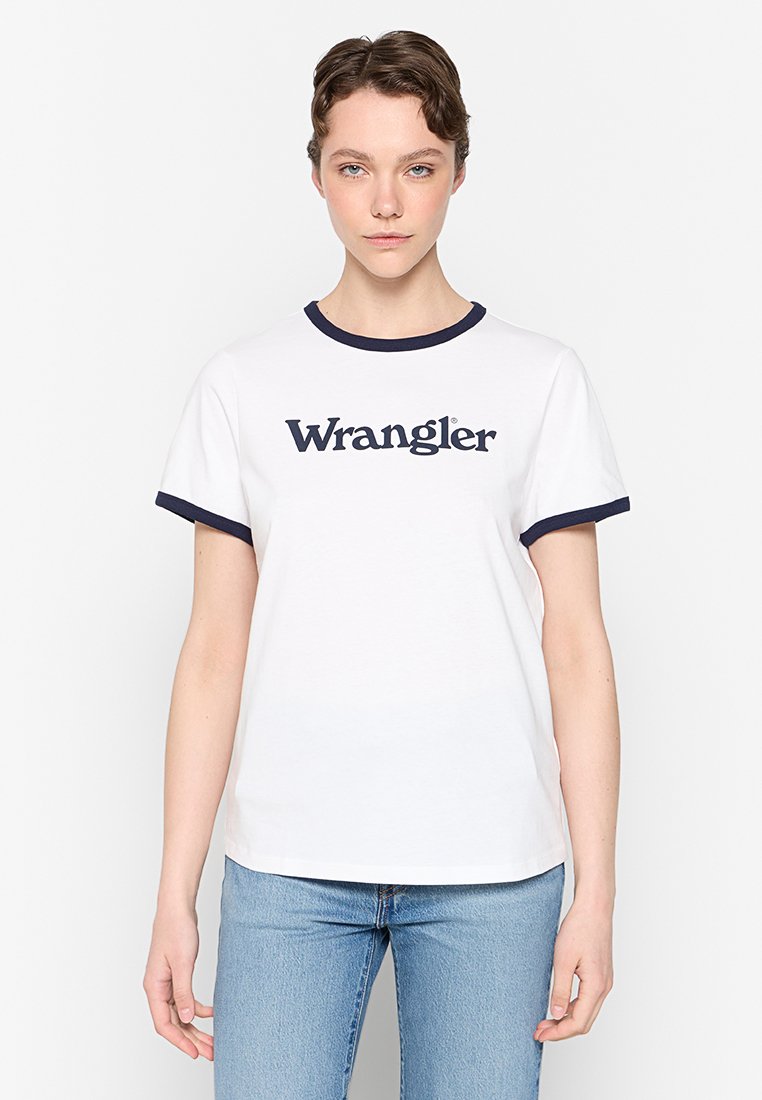 Wrangler T-shirt print wit Wrangler T-shirt print wit