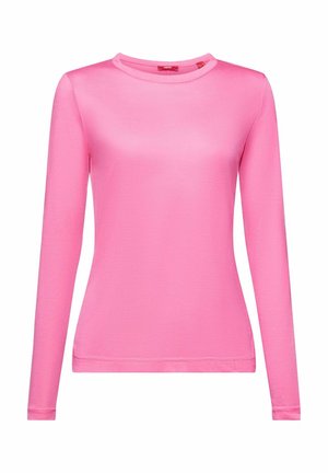 Langarmshirt - mottled pink