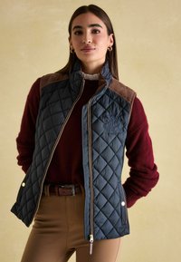 Tom Joule REGULAR FIT - BRAEMAR LUXE SHOWERPROOF DIAMOND QUILTED - Veste - navy