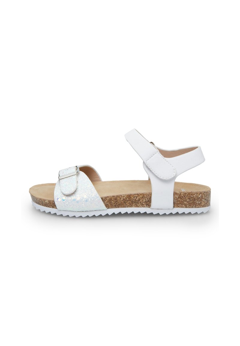 Bata Sandaalit nilkkaremmillä - bianco