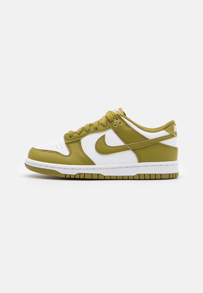 Nike Sportswear DUNK LOW UNISEX - Joggesko - white/pacific moss