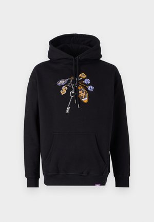 KEYCHAIN HOODIE UNISEX - Sweater - black