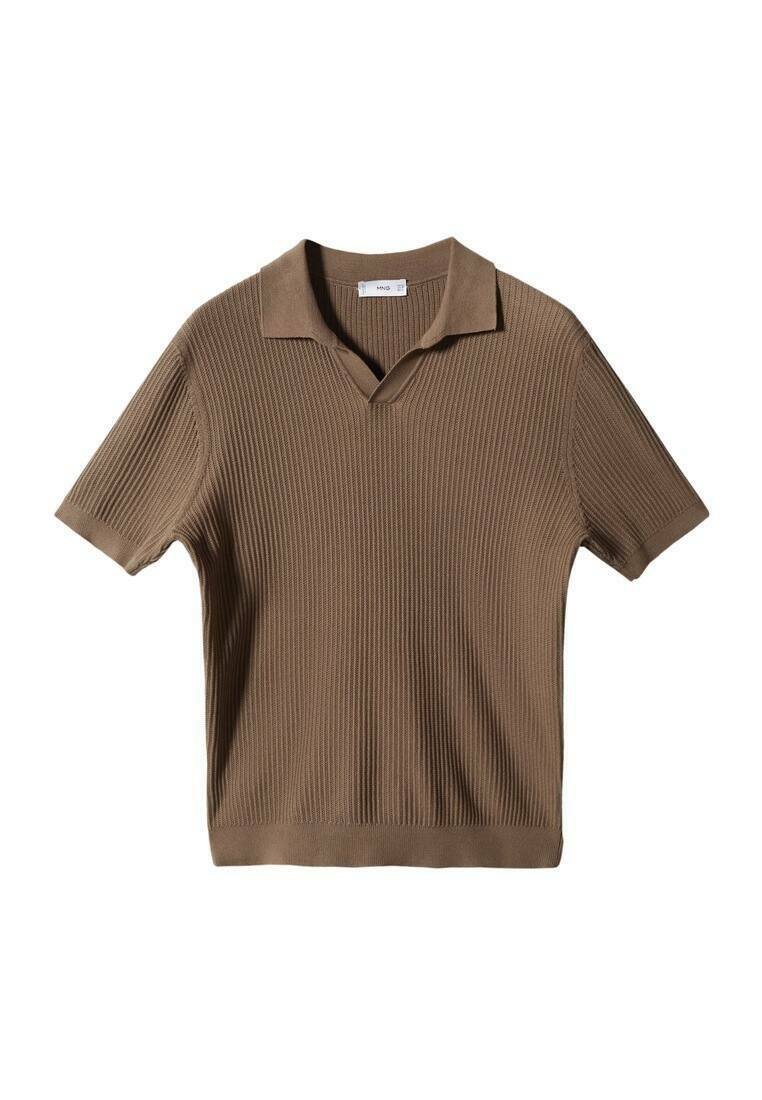 Mango FLUID - Poloshirt - middenbruin/braun - Zalando.de