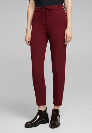 Stoffhose - bordeaux