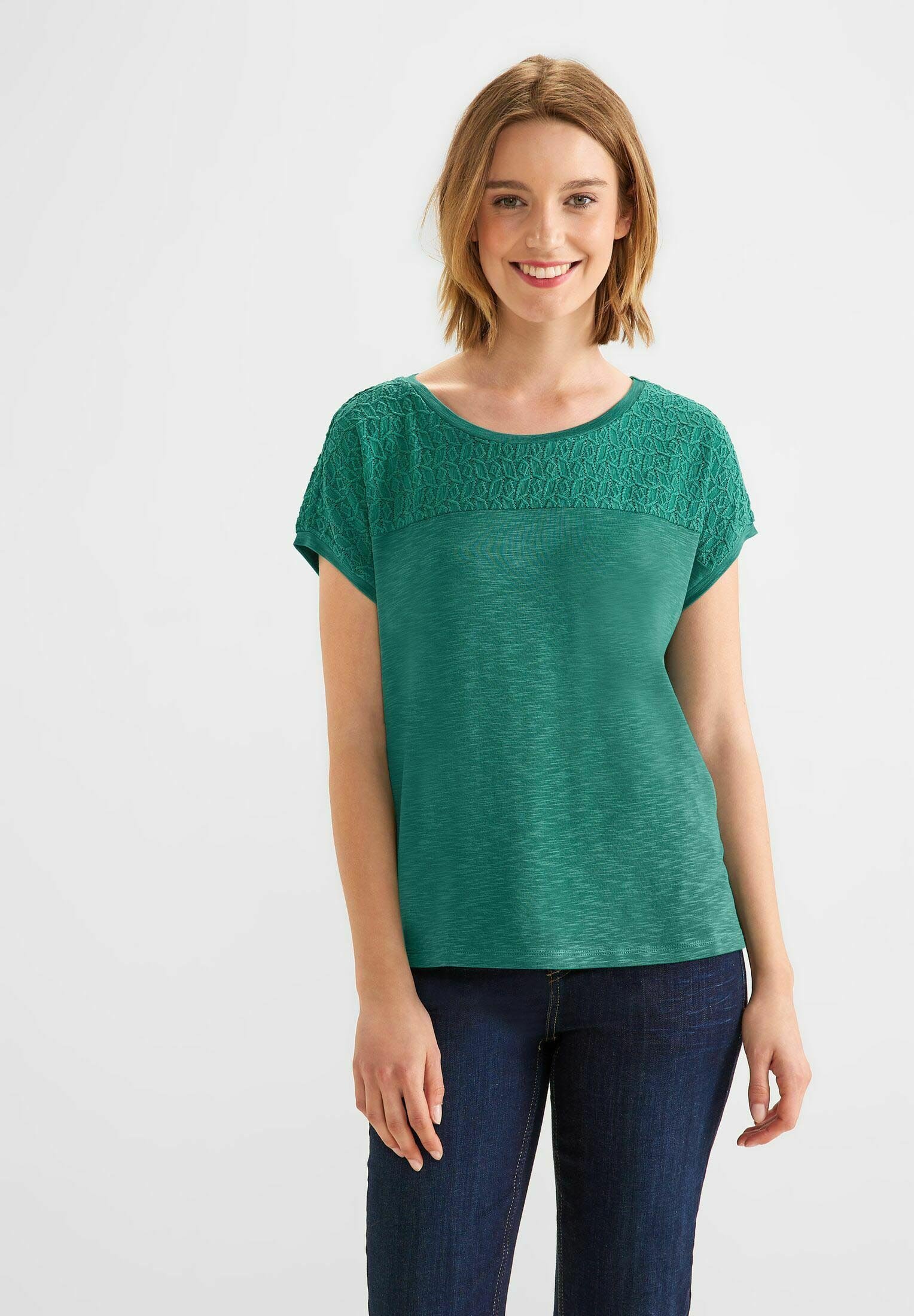 Street One T-shirt basic - weiß/bianco