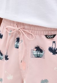 Vans PRIMARY PRINT ELASTIC WAIST BOARD - Bañador corto - medium pink