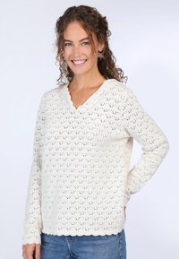 Sorgenfri Sylt Kapuzenpullover - ivory
