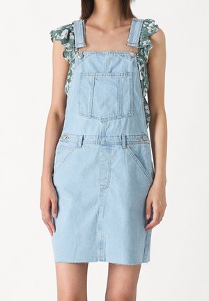 ONLY, Robe en jean - light-blue denim