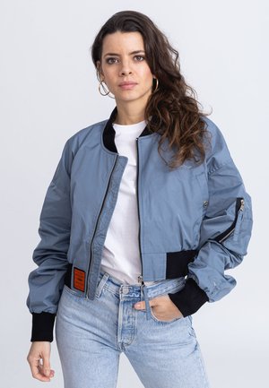 Bomberjacke - bluegrey