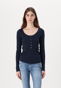Hollister Co. TREND DROP  - Topper langermet - navy blazer
