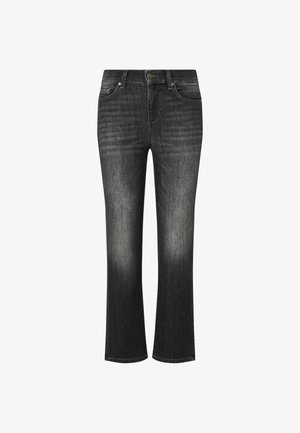 LIU JO, LIU JO SLIM-FIT-JEANS MIT STRASS - Jean droit - black denim