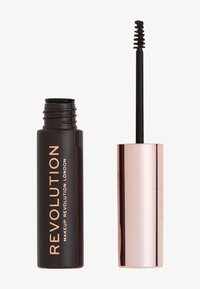 Makeup Revolution REVOLUTION BROW GEL - Eyebrow Gel - dark brown