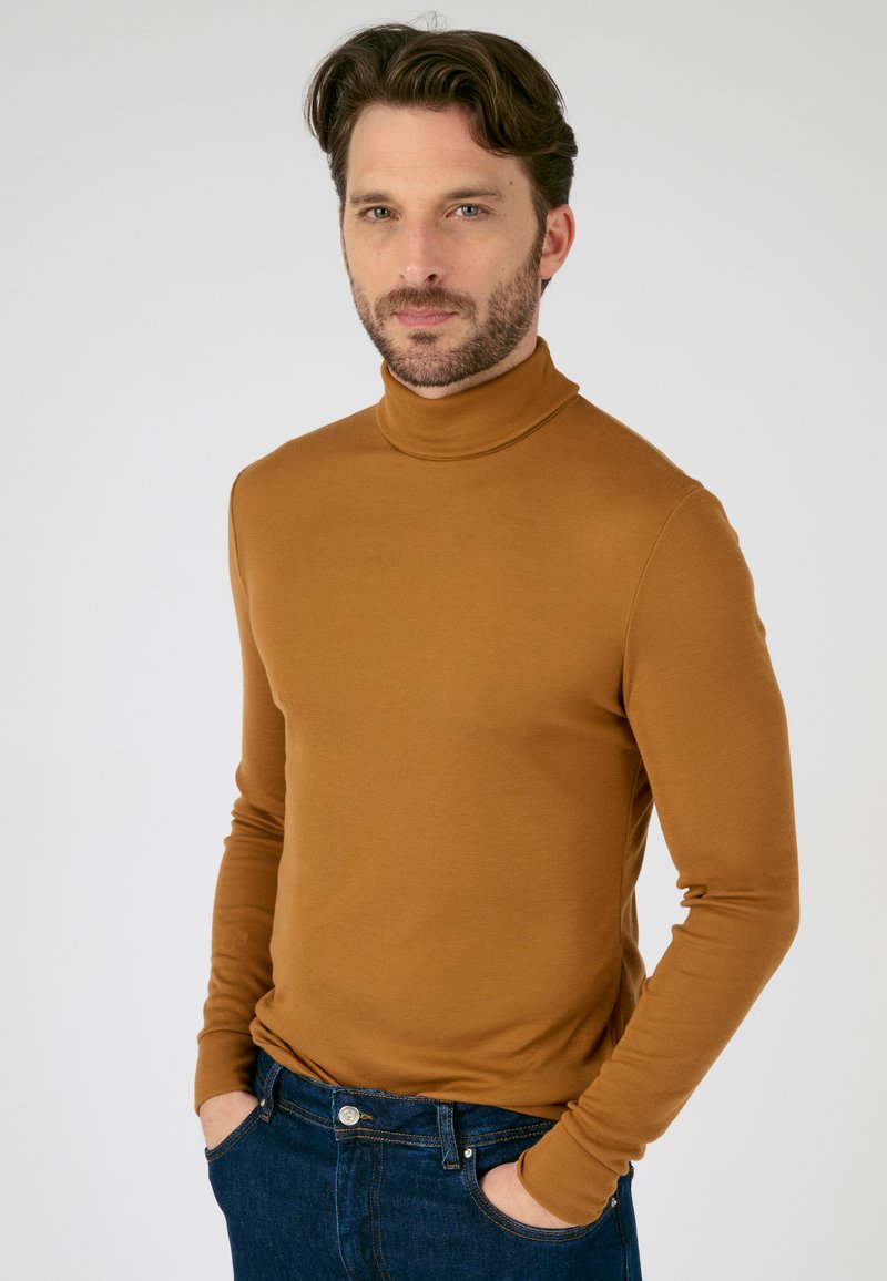 Damart FINE  - Maglietta a manica lunga - camel