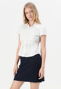 Hollister Co. SLIM SHIRTING - Chemisier - white