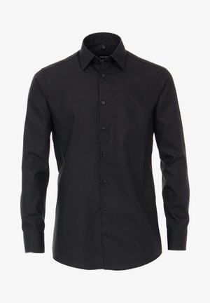 VENTI MODERN FIT EXTRA LANGER ARM 69CM - Zakelijk overhemd - black