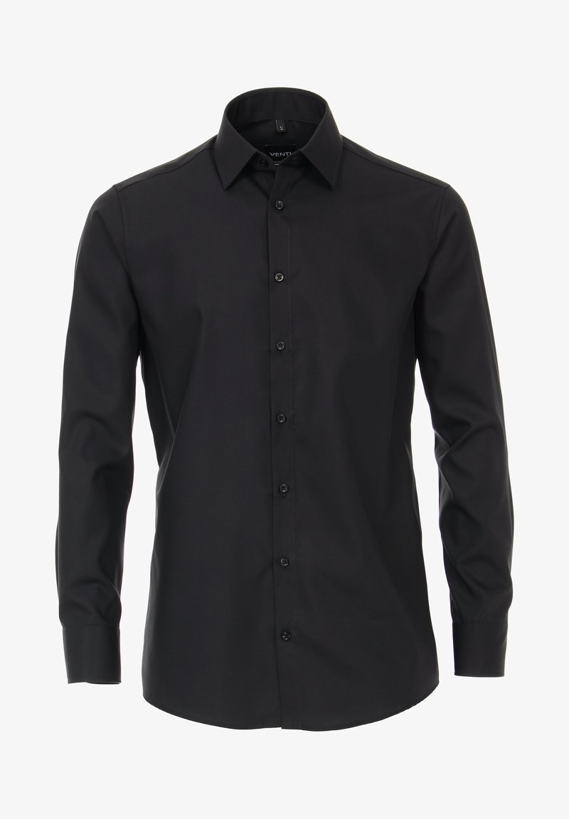 VENTI MODERN FIT EXTRA LANGER ARM 69CM - Zakelijk overhemd - black