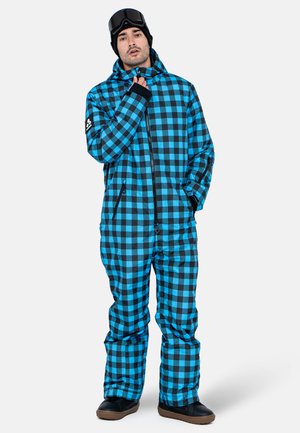 Jumpsuit - blue check
