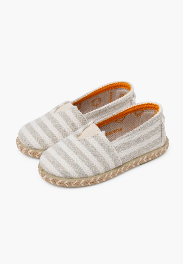 RAYAS TIPO CAMPING CON ELÁSTICO – Espadrille – gris