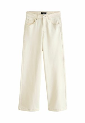 Next WIDE LEG PETITE - - Alt laienevad teksad - ecru white