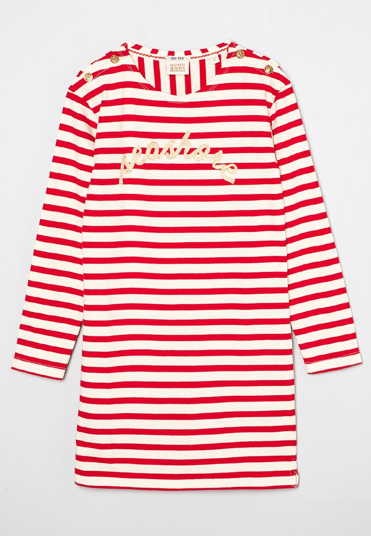 Scotch & Soda Jerseyjurk rood Scotch & Soda Jerseyjurk rood