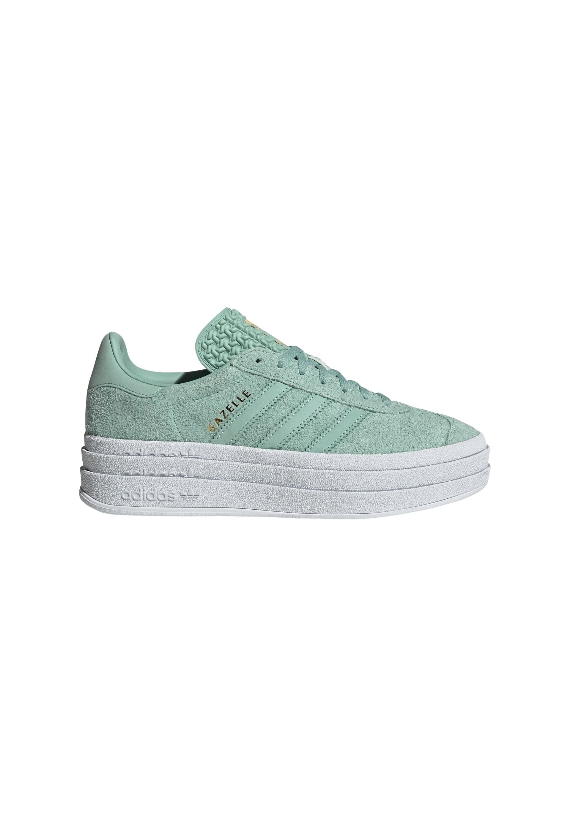 adidas gazelle silver green womens WMNS adidas Gazelle Bold x Liberty London Shoes