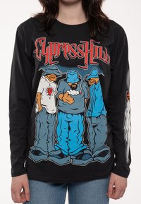 Paradiso Clothing CYPRESS HILL BLUNTED - Long sleeved top - black