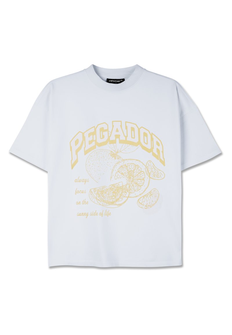 Pegador T-shirt print wit Pegador T-shirt print wit