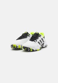 adidas Performance SOLEMATCH CONTROL 2 - Allcourt tennissko - footwear white/core black/lucid lemon