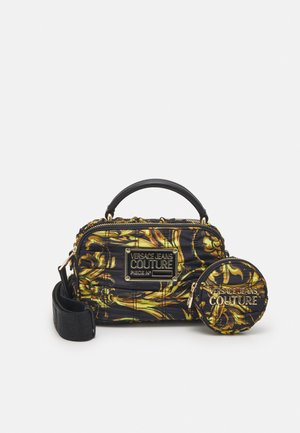 PRINTED CRUNCHY CAMERA BAG - Handtasche - black