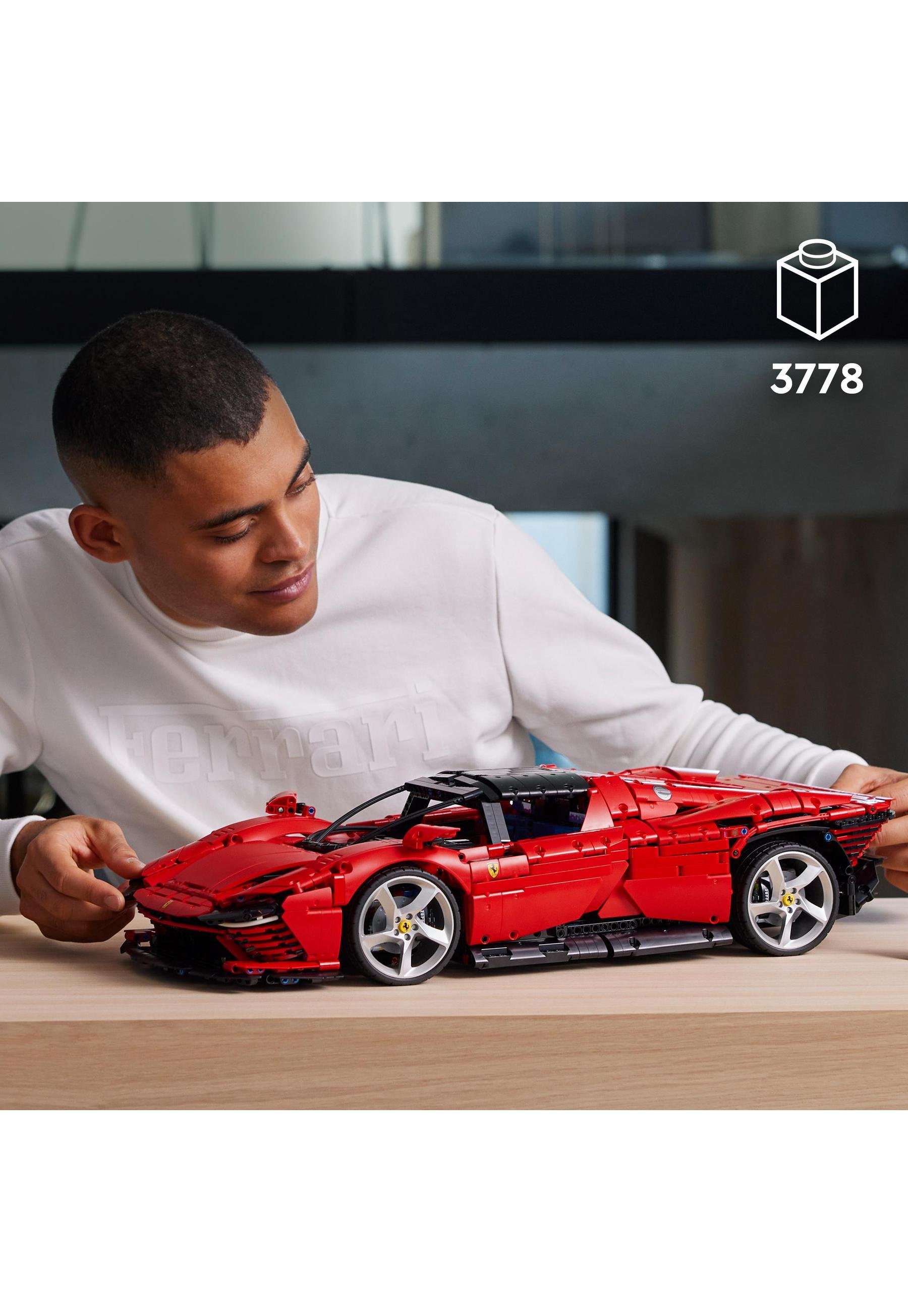 LEGO 42143 TECHNIC FERRARI DAYTONA SP3 MODEL RACE CAR SET FOR ADULTS -  Building blocks - mehrfarben/red - Zalando.de
