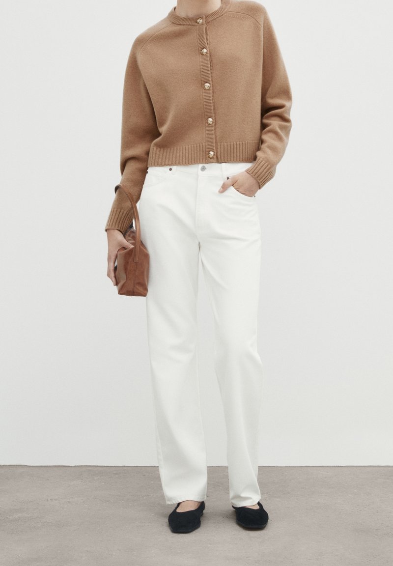 Massimo Dutti Vest - camel