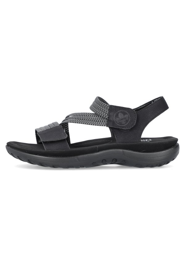 Riemensandalette - schwarz