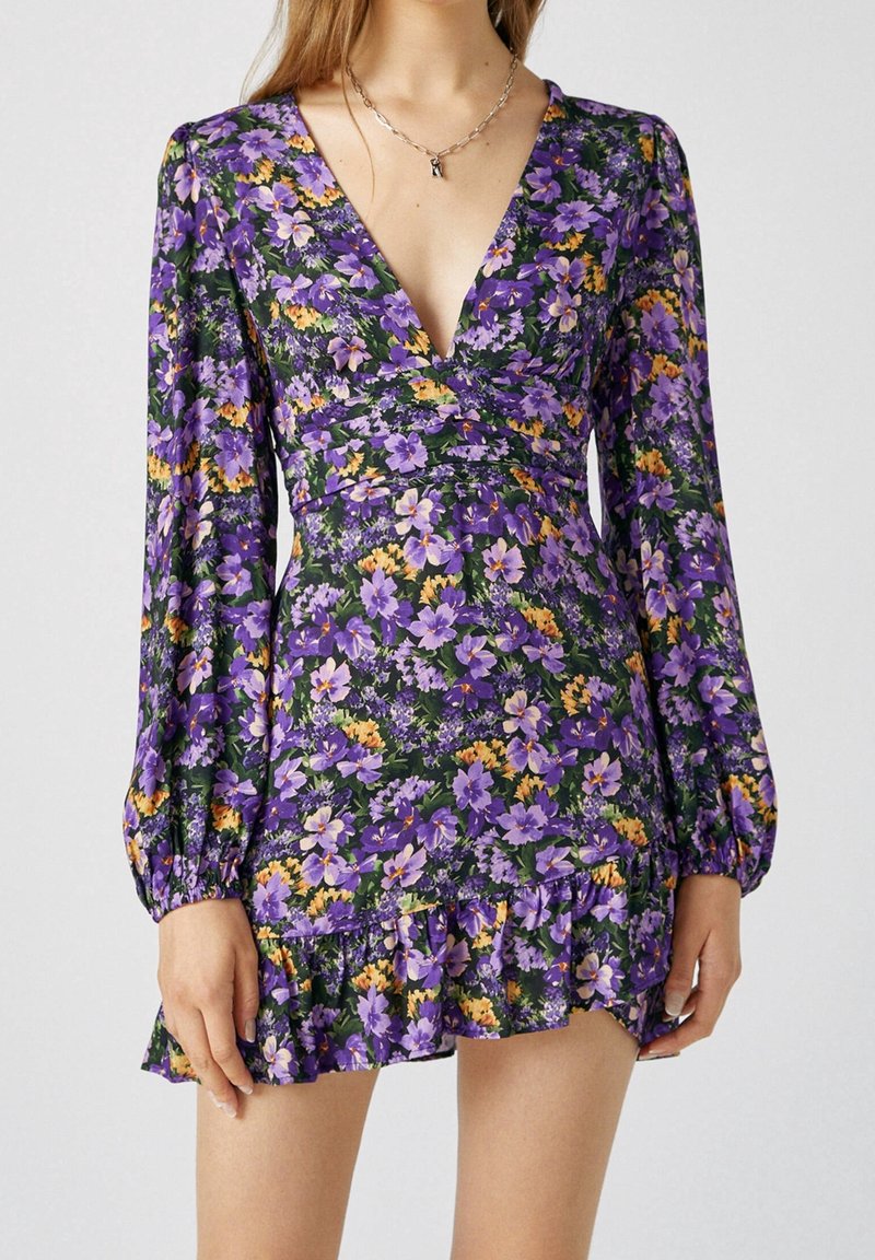 PULL&BEAR Denní šaty - mauve
