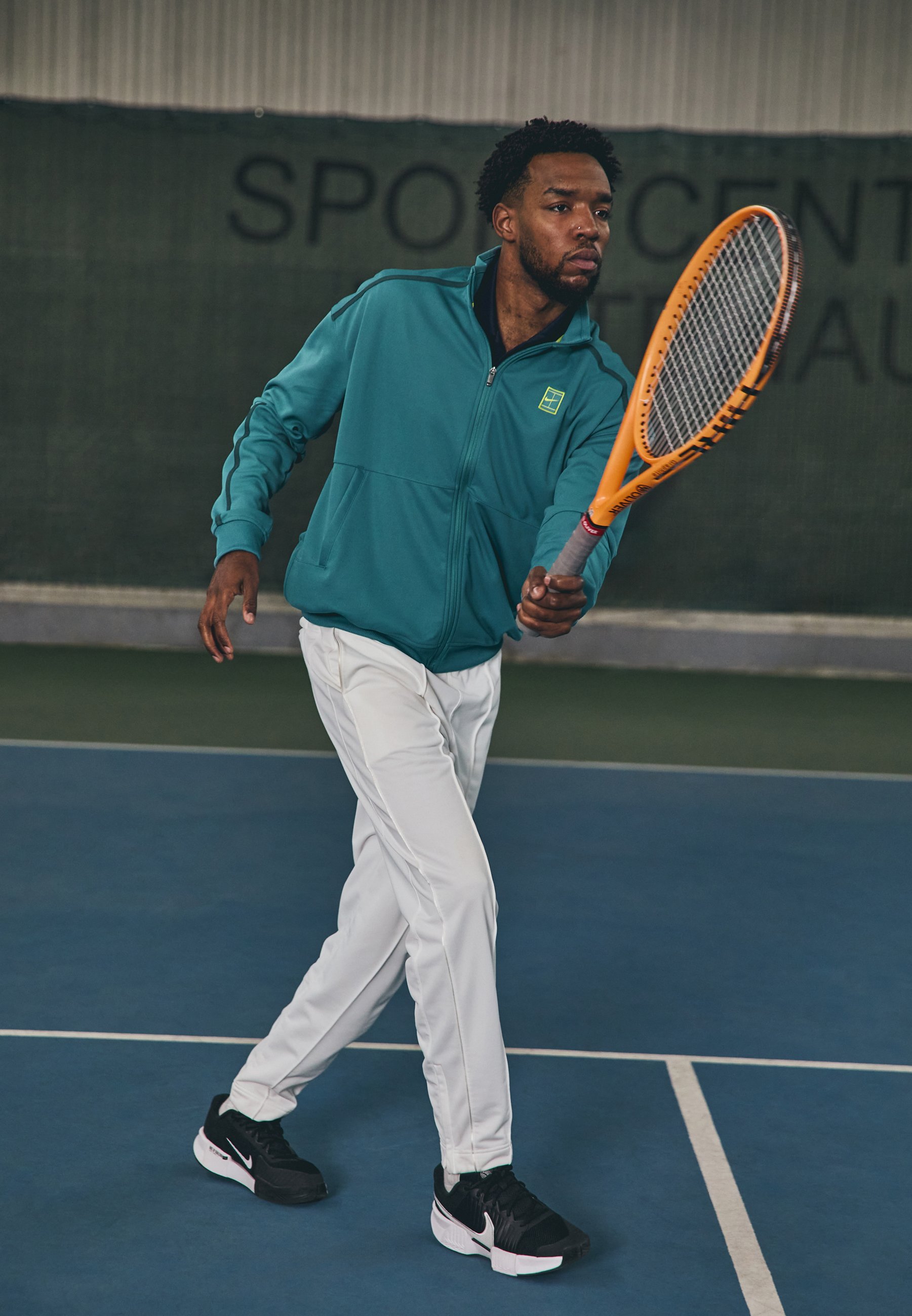 Nike Performance NIKECOURT HERITAGE SUIT JACKET - Felpa con zip