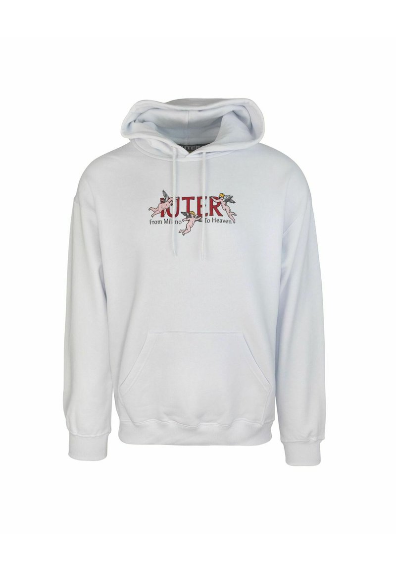 Iuter HEAVEN - Felpa con cappuccio - bianco