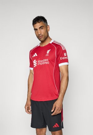 LIVERPOOL FC 25/26 HOME AUTHENTIC JERSEY - Klub merchandise - strawberry red