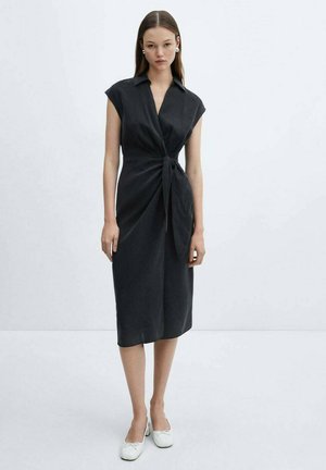 ANNA - Shirt dress - schwarz