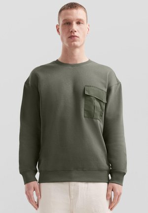Pullover - olivgrün