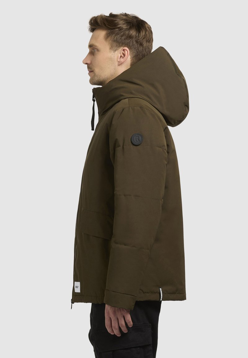 Chaqueta De Invierno Para Mujer Khujo Esila - Verde Oscuro, Talla XL, 100% Poliéster - Abrigo Acolchado Con Cierre De Cremallera
