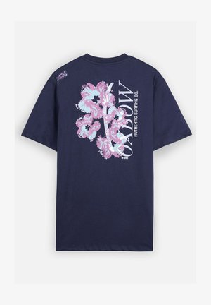 Oxbow, PIXELATE - T-shirt imprimé - deep marine