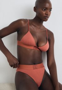Calvin Klein Underwear THONG CK ESTABLISHED - Stringi - bruschetta