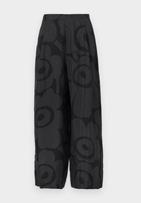 NÄHTÄVYYS UNIKKO TROUSERS - Παντελόνι - black/dark grey