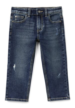 United Colors of Benetton, STRETCH  5 POCKETS WITH EMBROIDERED LOGO - Jeans a sigaretta - blue
