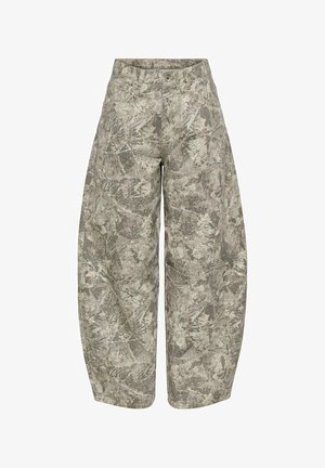 ONLY, LOOSE-FIT JEANS ONLTAYLOR-BANU HIGH WAIST BARREL FIT JEANS - Wijde jeans - smokey olive