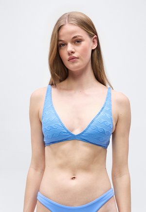 PARADISE WAVE ELONGATED - Bikini pezzo sopra - silver lake blue