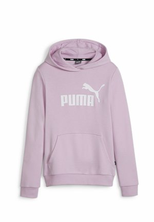 Puma ESSENTIALS LOGO YOUTH FLICKA - Kapucni - grape mist