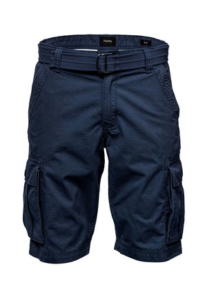 BERMUDA CARGO MIT GÜRTEL - Shorts - navy