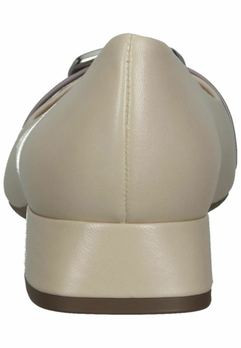 Damen Klassische Ballerinas | Peter Kaiser Klassischer Ballerina beige/weiß - PZ11560 Damen Klassische Ballerinas | Peter Kaiser Klassischer Ballerina beige/weiß - PZ11560