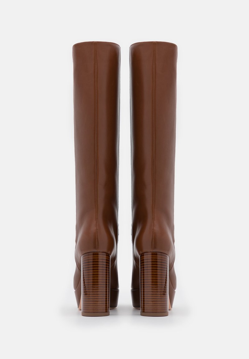 Damen Bekleidung | Bally DEANNE Plateaustiefel cognac - JK24484 Damen Bekleidung | Bally DEANNE Plateaustiefel cognac - JK24484