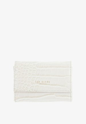 Ted Baker, VALLIAA CROC EFFECT SMALL PURSE - Portefeuille - ivory